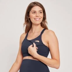 MP Women's Maternity/Nursing Sports Bra — Marine -Sportliche Kleidung Geschäft 13170239 1844942553134788