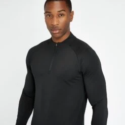 MP Men's Training Ultra Top Mit 1/4-Reißverschluss – Schwarz -Sportliche Kleidung Geschäft 13356715 1744978571479716