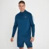 MP Men's Tempo Oberteil Mit ¼-Reißverschluss – Tiefblau -Sportliche Kleidung Geschäft 13459336 1414972603376760