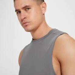MP Herren Velocity Ultra Tanktop – Kieselgrau -Sportliche Kleidung Geschäft 13460546 7474972605550767
