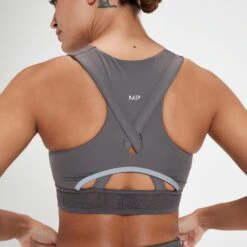 MP Women's Velocity Ultra Reflective Sport-BH — Pebble Grey -Sportliche Kleidung Geschäft 13466938 1004980924523287