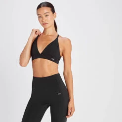 MP Women's Triangle Bralette - Black -Sportliche Kleidung Geschäft 13491747 9815068739200014 1