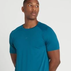 MP Men's Tempo Ultra Kurzarm T-Shirt — Deep Lake -Sportliche Kleidung Geschäft 13496240 7864997998792584