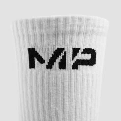 MP Damen Essentials Crew Socken (3er-Pack) – Weiß -Sportliche Kleidung Geschäft 13675588 1205009962470183