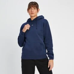 MP Damen Essentials Kapuzenpulli Mit Kängurutasche – Ecru