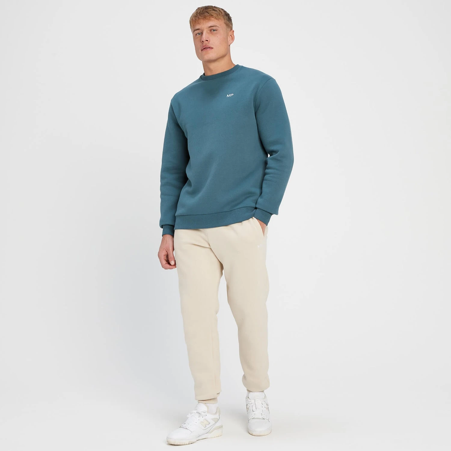 MP Herren Rest Day Sweatshirt – Blaugrau 6 MP Herren Rest Day Sweatshirt – Blaugrau – Bild 4