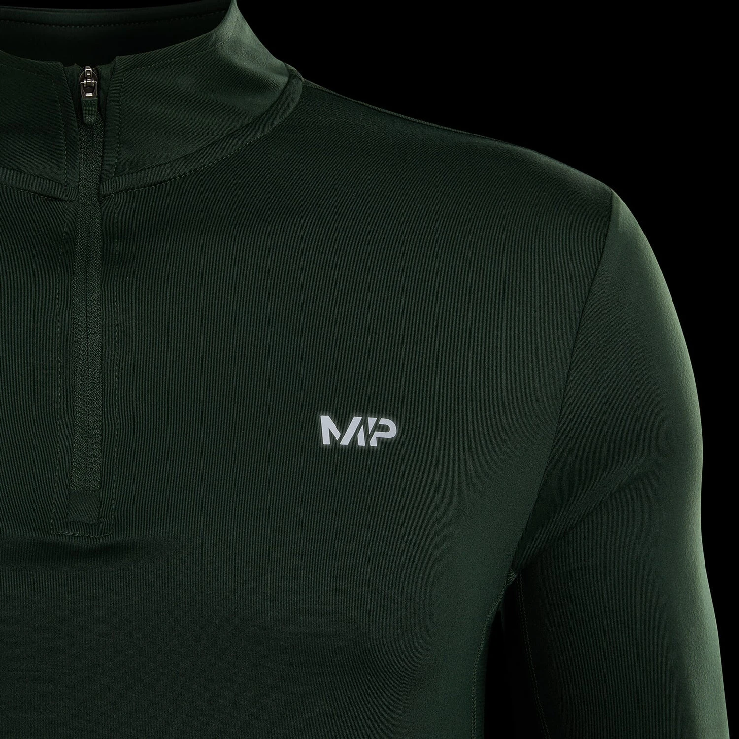 MP Herren Velocity Top Mit 1/4-Reißverschluss – Immergrün 9 MP Herren Velocity Top Mit 1/4-Reißverschluss – Immergrün – Bild 7