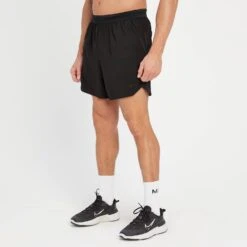 MP Herren Tempo Gewebte Shorts – Schwarz