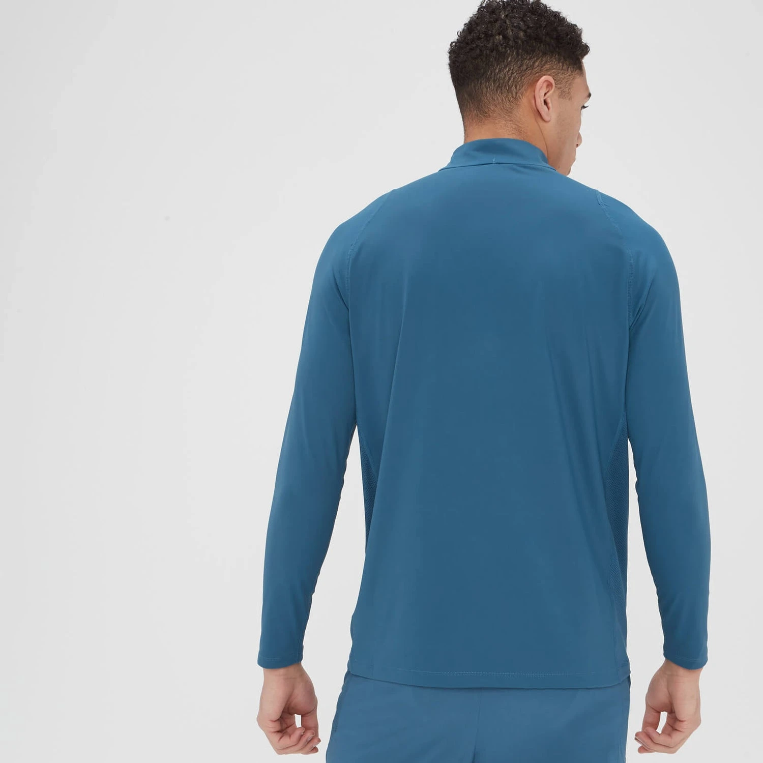 MP Herren Tempo Ultra Oberteil Mit ¼-Reißverschluss – Deep Slate 4 MP Herren Tempo Ultra Oberteil Mit ¼-Reißverschluss – Deep Slate – Bild 2