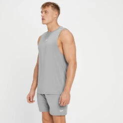 MP Herren Tempo Tanktop – Grau -Sportliche Kleidung Geschäft 13764073 8845015158012326 2