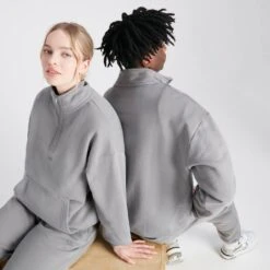 MP Top Für Ruhetage Mit 1/4-Reißverschluss – Stahlgrau -Sportliche Kleidung Geschäft 13764940 1995037201246981