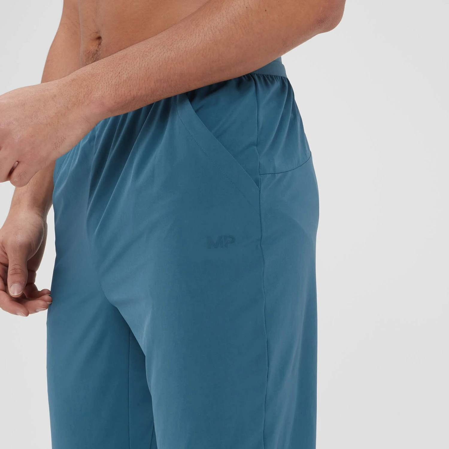 MP Herren Composure Gewebte Jogginghosen – Blaugrün 5 MP Herren Composure Gewebte Jogginghosen – Blaugrün – Bild 3