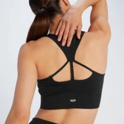 MP Tempo Ultra Nahtloser Sport-BH Für Damen – Schwarz -Sportliche Kleidung Geschäft 13808089 2125049075421833