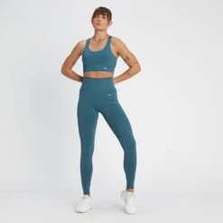 MP Tempo Ultra Nahtloser Sport-BH Für Damen – Blaugrau -Sportliche Kleidung Geschäft 13808097 1315036645685048