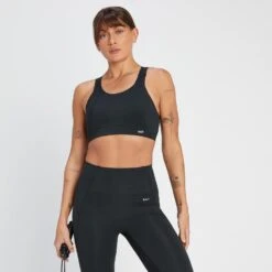 MP Damen Tempo Ultra Sport-BH – Schwarz