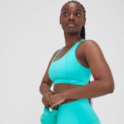 MP Damen Adapt Sport-BH – Intensives Türkis -Sportliche Kleidung Geschäft 13809242 1685029448744457