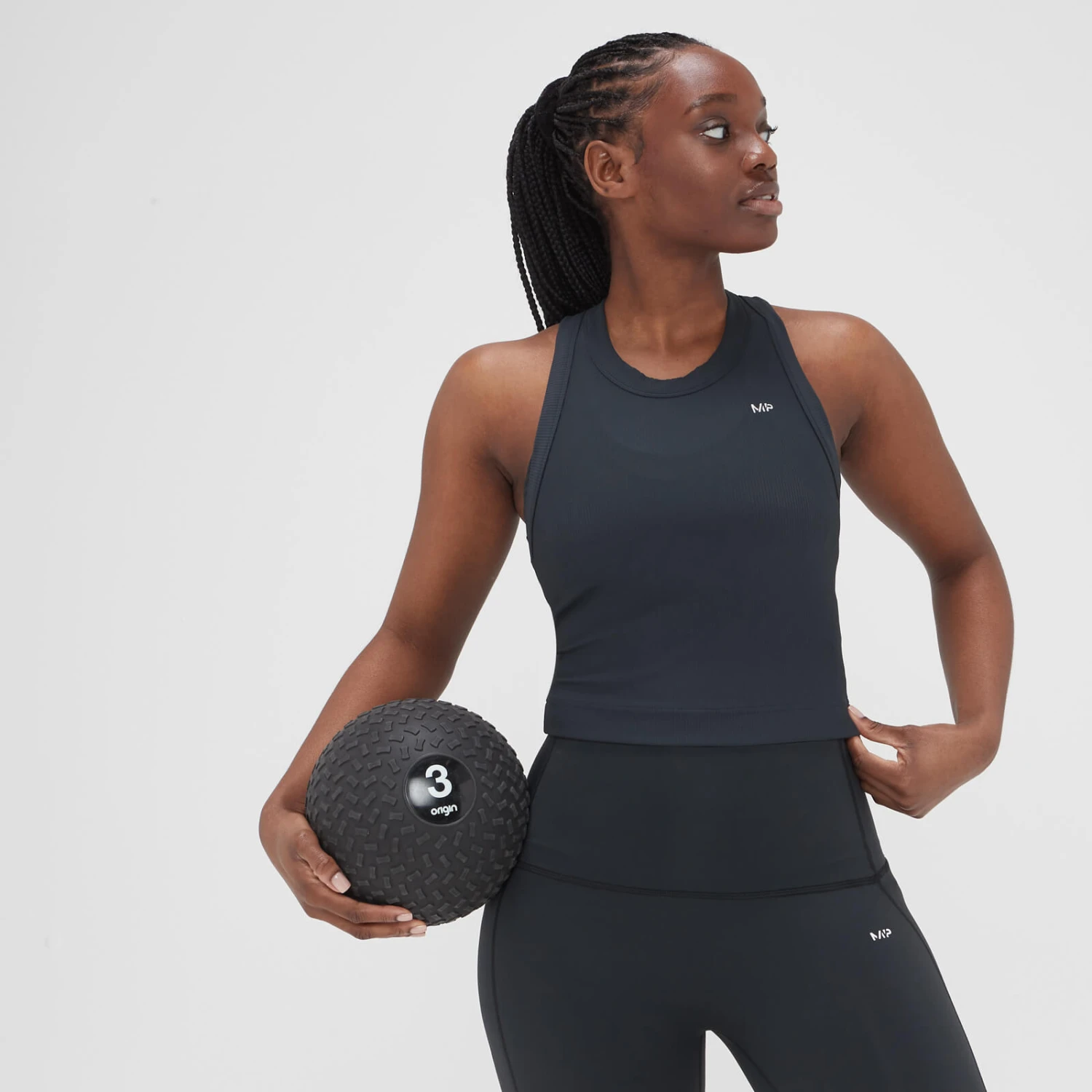 MP Damen Adapt Geripptes Top – Dunkle Traube 8 MP Damen Adapt Geripptes Top – Dunkle Traube – Bild 6