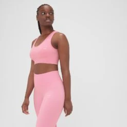 MP Damen Composure Nahtloser Sport-BH – Blütenrosa