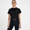 MP Women's Rest Day Crop T-Shirt - Black -Sportliche Kleidung Geschäft 13809677 5514980933575118