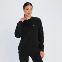 MP Damen Rest Day Sweatshirt – Schwarz