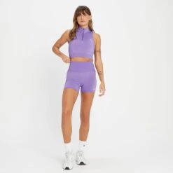 MP Damen Tempo Nahtloses Tonales Top – Electric Lilac -Sportliche Kleidung Geschäft 13827717 1915009400858555