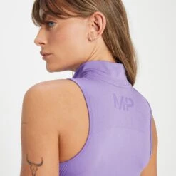 MP Damen Tempo Nahtloses Tonales Top – Electric Lilac -Sportliche Kleidung Geschäft 13827717 2565009400960594