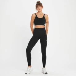 MP Damen Tempo Nahtloser Tonaler Sport-BH – Schwarz -Sportliche Kleidung Geschäft 13827749 6495009222464053