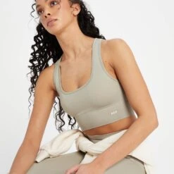 MP Damen Shape Nahtloser Sport-BH — Sanftes Grau -Sportliche Kleidung Geschäft 13838361 1235008104129543