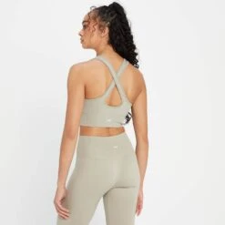 MP Damen Shape Nahtloser Sport-BH — Sanftes Grau -Sportliche Kleidung Geschäft 13838361 8745008104272412