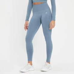 MP Shape Nahtlose Leggings Für Damen – Steinblau -Sportliche Kleidung Geschäft 13838441 8395008101475953 2