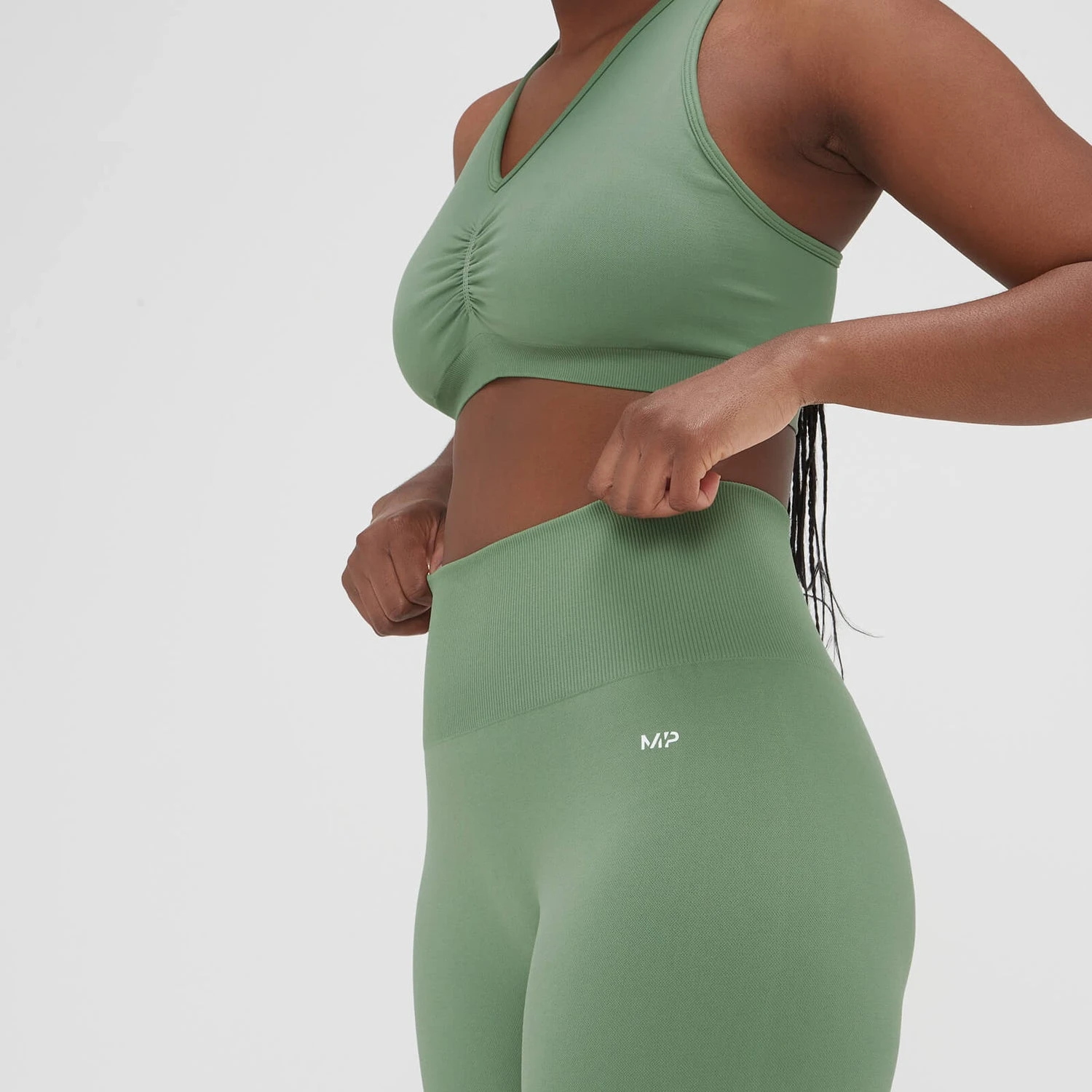 MP Damen Washed Nahtlose Leggings – Washed Jade 5 MP Damen Washed Nahtlose Leggings – Washed Jade – Bild 3