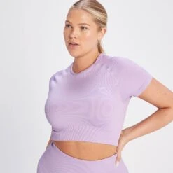MP Damen Tempo Rib Nahtloses Croptop – Fliederfarben 12 MP Damen Tempo Rib Nahtloses Croptop – Fliederfarben -Sportliche Kleidung Geschäft 14021541 3595068020238950