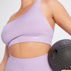 MP Damen Tempo Rib Nahtloser Asymmetrischer BH – Fliederfarben -Sportliche Kleidung Geschäft 14021597 1805068021267572