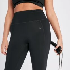 MP Damen Tempo Leggings – Schwarz -Sportliche Kleidung Geschäft 14021735 4495065661954481