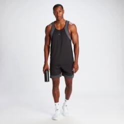 MP Herren Tempo Stringer-Top — Schwarz -Sportliche Kleidung Geschäft 14186128 1025064138133977