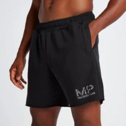 MP Herren Tempo Baumwoll-Sweatshorts – Schwarz -Sportliche Kleidung Geschäft 14186278 1765064137355042