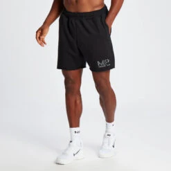 MP Herren Tempo Baumwoll-Sweatshorts – Schwarz -Sportliche Kleidung Geschäft 14186278 1865064137186379 1