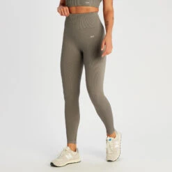 MP Damen Tempo Rib Nahtlose Leggings – Salbeigrün -Sportliche Kleidung Geschäft 14220420 1685056651426752 6