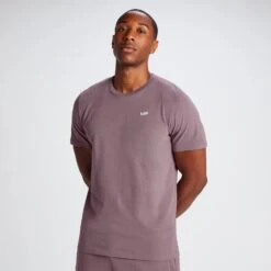 MP Men's Rest Day Oversized T-Shirt - Washed Burgundy