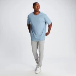 MP Herren Team MP-Grafik-T-Shirt Mit Oversize-Passform – Hellblau -Sportliche Kleidung Geschäft 14251491 1845064138996429