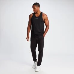 MP Herren Originals Tanktop Mit Ringerrücken – Schwarz -Sportliche Kleidung Geschäft 14251544 5335064138539352