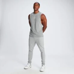 MP Herren Originals Jogginhose – Sturm Hellgrau -Sportliche Kleidung Geschäft 14251636 1635064138345897